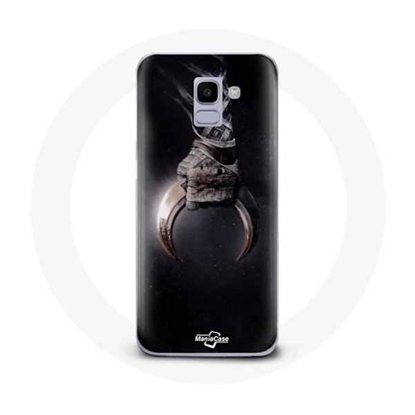 Cover - Samsung - Galaxy A8 2018 - Blød - Sort - Batman