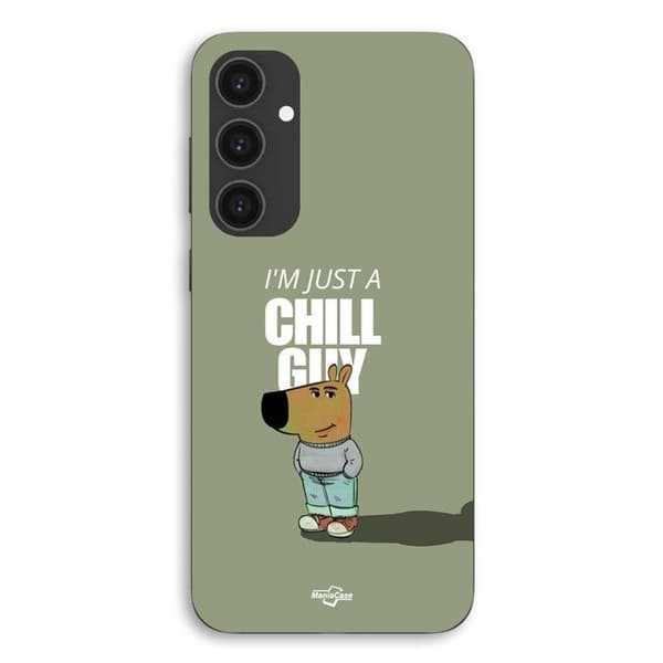 Cover til Samsung Galaxy S24 Chill guy Maniacase Svart