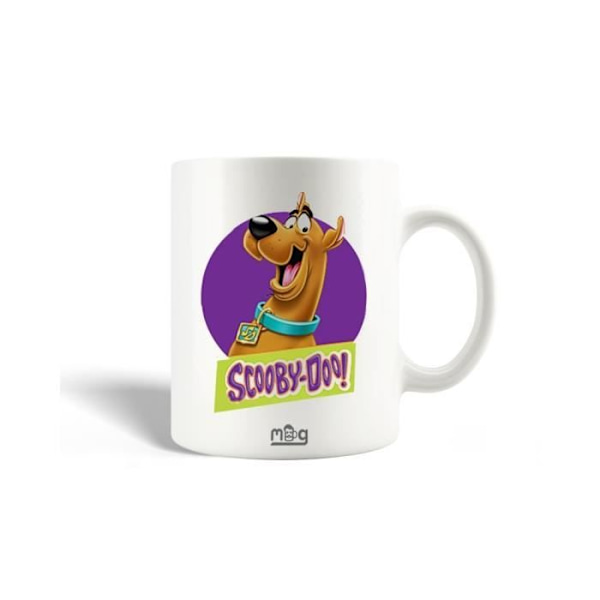 Scooby Doo -savikuppi tarralla