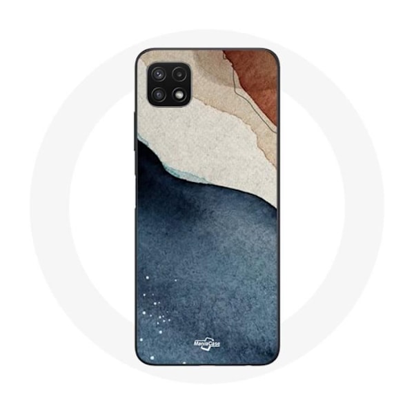Skyddsfodral för Samsung Galaxy A22 5G med abstrakt texturgrund.