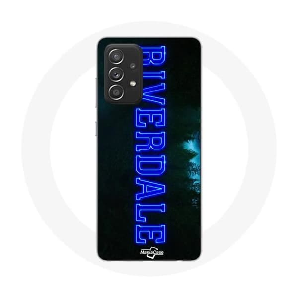 Coque Samsung Galaxy A52 Riverdale Sarja Sininen Logo
