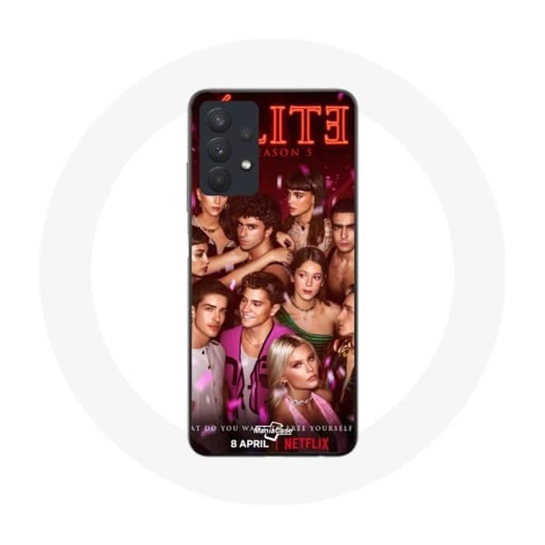 Coque - Elite - Samsung Galaxy A32 5G - Souple - Blanc - Couples d'acteurs