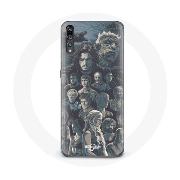 Coque - Huawei - P20 Pro - Game of Thrones - Hård - Syntetiskt skydd Grå