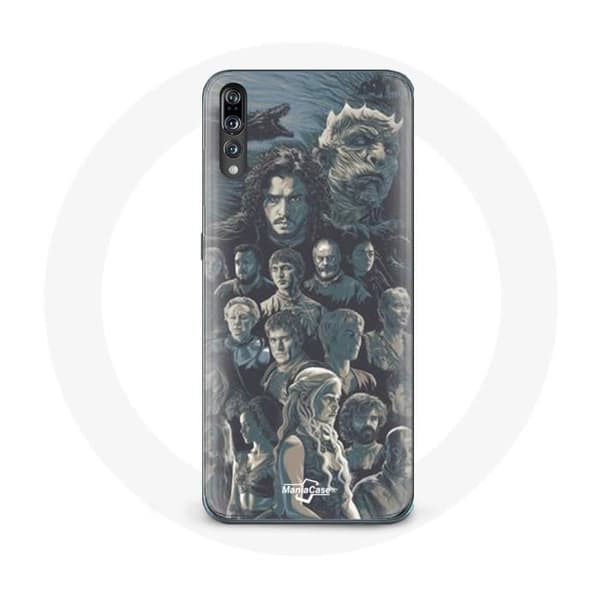 Coque - Huawei - P20 Pro - Game of Thrones - Stiv - Syntetisk Beskyttelse Grå