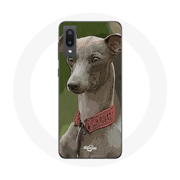 Kuori - Samsung - Galaxy A02 - Pehmeä - Greyhound - Harmaa Grå