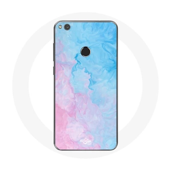 Skydd för Huawei P8 Lite 2017 Blått rosa bakgrund