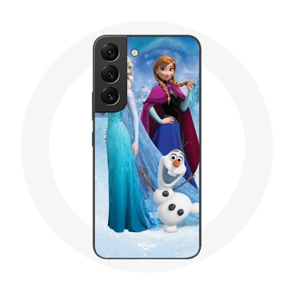 Coque - Maniacase - Samsung Galaxy S21 FE - Frost (La Reine Des Neiges) - Mjuk - Barnskydd Svart