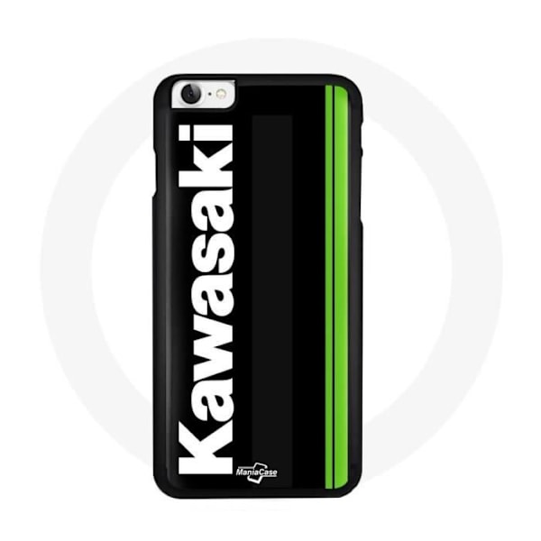 Coque - Kawasaki - iPhone 7 - Mjuk - Svart - Syntetisk