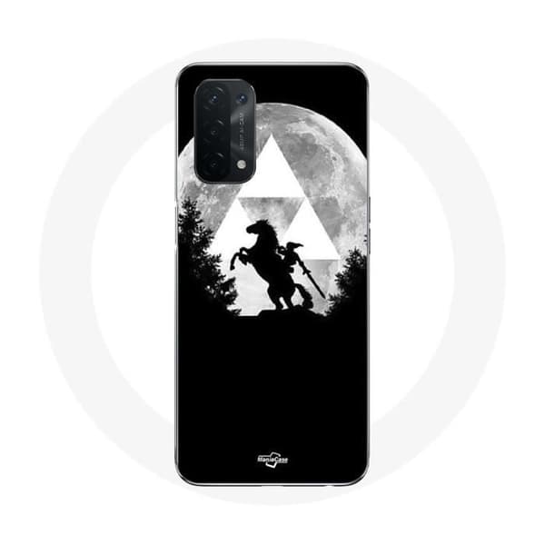 Coque - Oppo - A54 5G - Blød - Zelda Måne - Beskyttelse