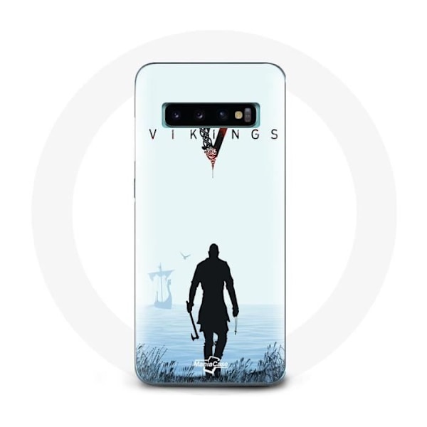 Coque - Vikingar - Samsung Galaxy S10 Edge - Mjuk - Skydd - Ragnar Lothbrok