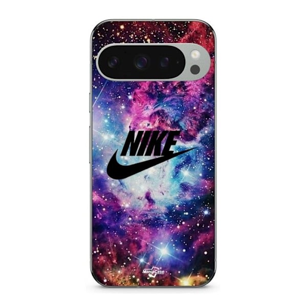 Skydd - MANIACASE - Google Pixel 9 Pro - Silikon - Mjuk - Nike-logotyp svart Svart