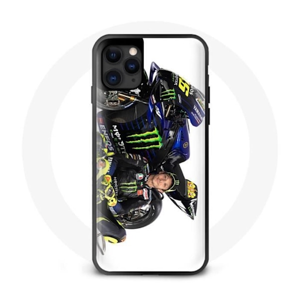 Coque - Valentino Rossi - iPhone 12 Pro - Mjukt - Svart - Stötskydd