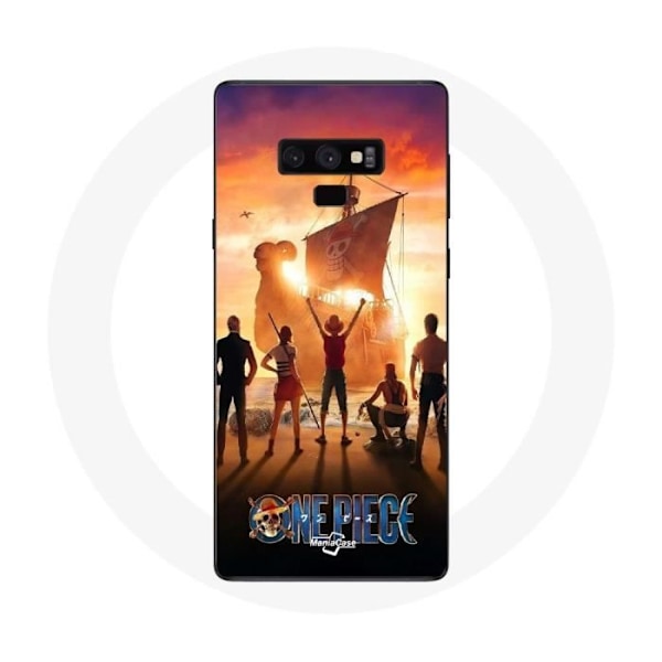 Coque - Maniacase - Samsung Galaxy Note 9 - Mjuk - Svart - One Piece Poster Art Säsong 1