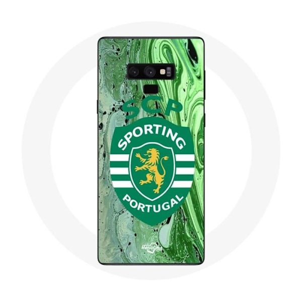 Coque Samsung Galaxy Note 9 scp Sporting Portugal fond grön