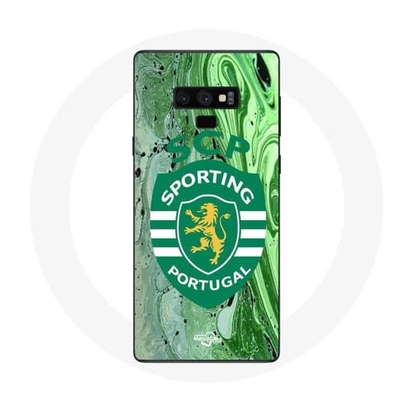 Coque - SCP - Galaxy Note 9 - Flexibel - Sporting Portugal - Grön Grön