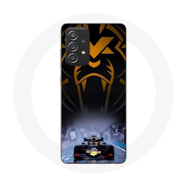 Coque Samsung Galaxy A33 5G Formel 1 Sebastian Vettel Formel 1-förare Svart