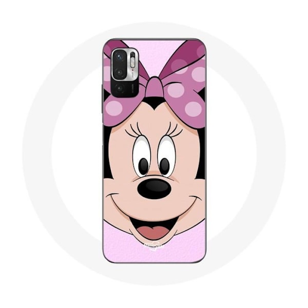 Coque för Xiaomi Redmi Note 10T 5G Minnie Mouse Tecknad rosa
