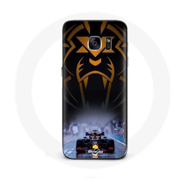 Coque för Samsung Galaxy S6 Formel 1 Sebastian Vettel F1-förare Svart