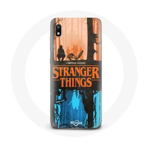 Coque för Samsung Galaxy A10 Stranger Things Vännernas täckning