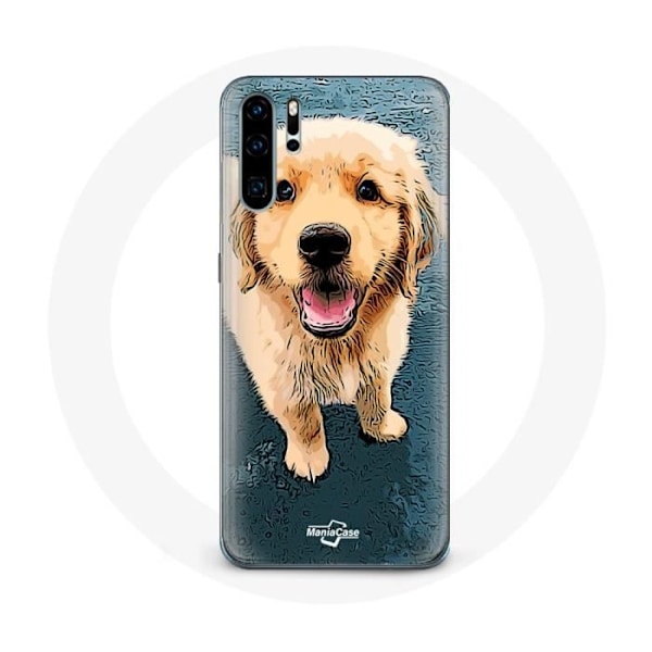 Skydd för Huawei P30 pro Golden retriever Valp
