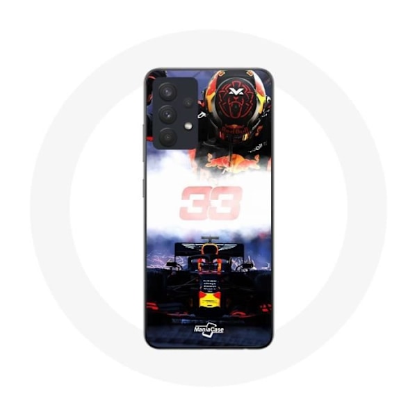 Coque för Samsung Galaxy A13 4G / A13 4G Lite Formel 1 Max Verstappen F1-förare svart röd och gul