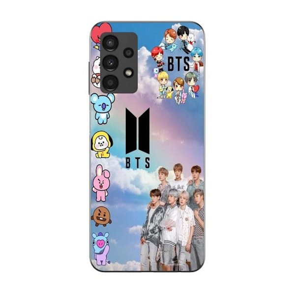 Coque Maniacase För Samsung Galaxy A13 4G Kpop BTS 2024 2025 Svart
