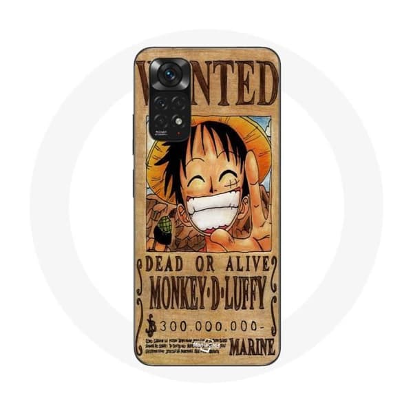 Coque för Xiaomi Redmi Note 11S One Piece Manga Luffy sökafiche