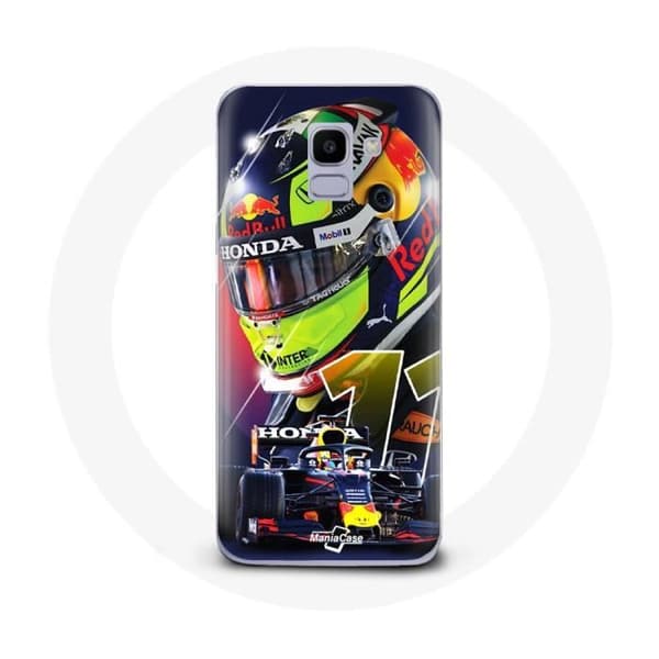 Mobilskal för Samsung Galaxy A8 2018 Formel 1 Sergio Pérez F1-förare