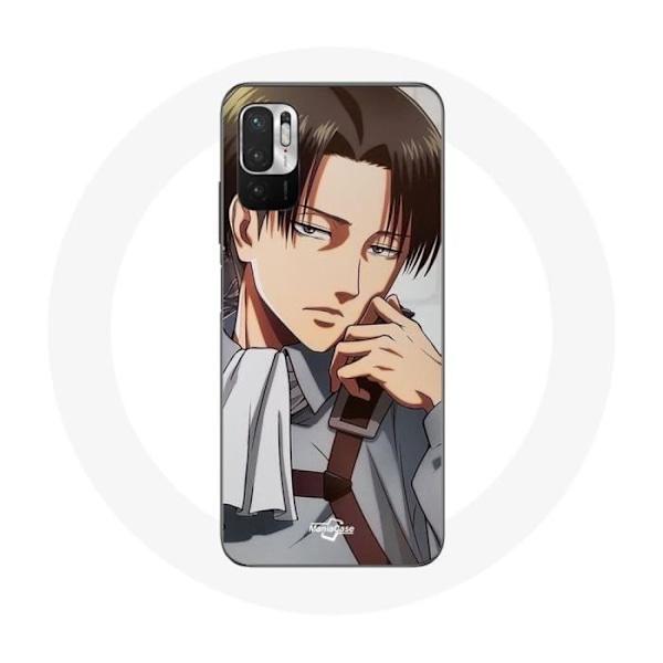 Coque för Xiaomi Redmi Note 10T 5G Attack on Titan Levi Ackerman Manga