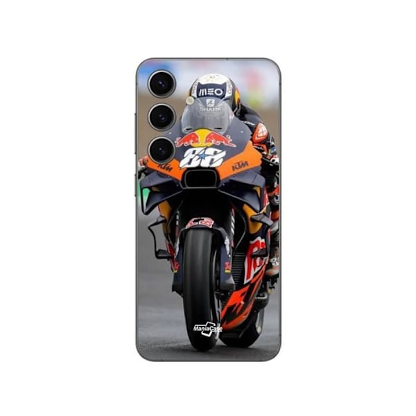 Coque - Maniacase - Samsung Galaxy S24 PLUS - Svart - Mjuk - Moto GP