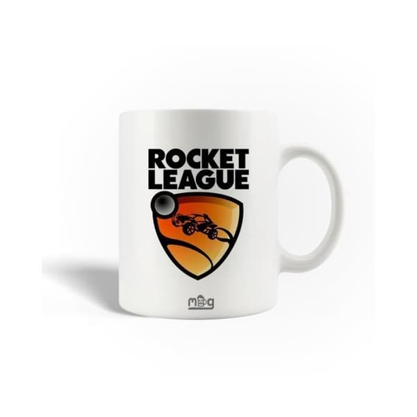 Mugg - Rocket League - Keramik - 30cl - Vit - Diskmaskin vänlig