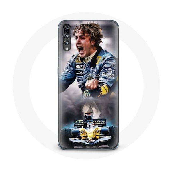 Coque för Huawei P20 pro Formel 1 Fernando Alonso F1-förare