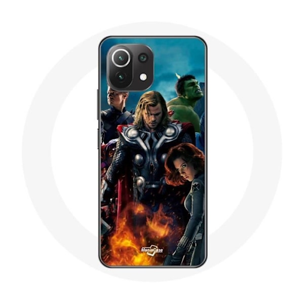 Coque för Xiaomi Mi 11 Lite Avengers superhjältefilm