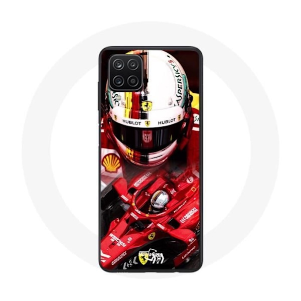 Coque för Samsung Galaxy A42 5G Formel 1 Sebastian Vettel F1 Röd