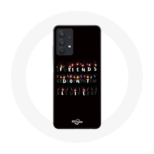 Coque för Samsung Galaxy A32 5G Stranger Things Affisch Vänner Ljuger Inte God Jul
