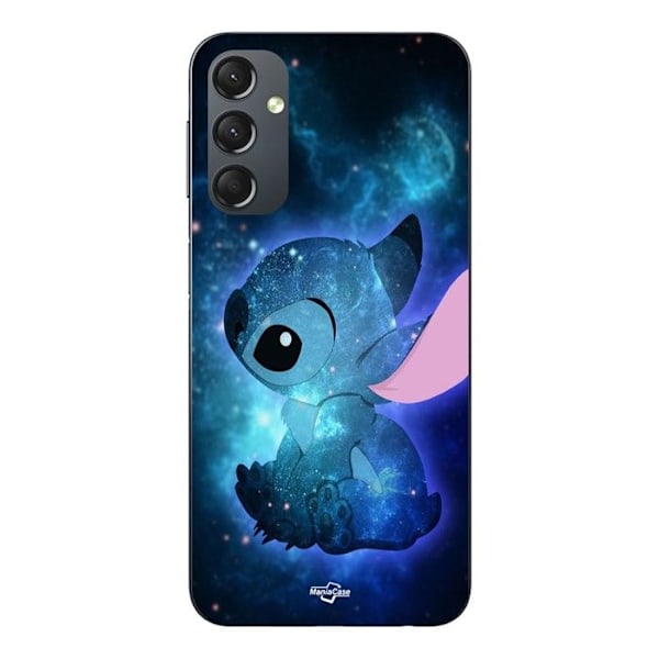 Coque - Maniacase - Samsung Galaxy A24 - Stitch - Mjuk - Silikon - Blå Blå