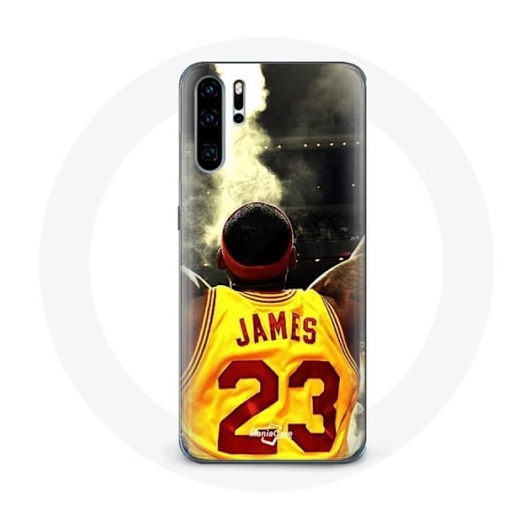 Coque - Huawei - P30 Pro - Mjuk - Svart - Basketspelare