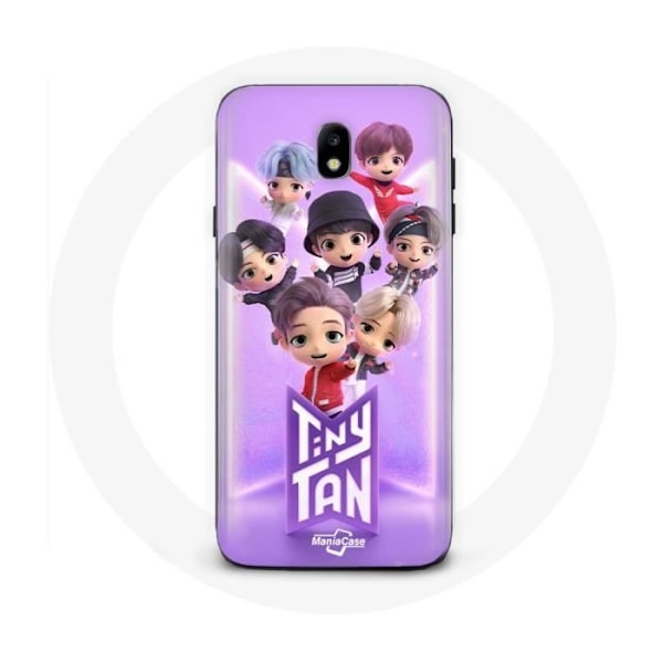 Coque för Samsung Galaxy S4 BTS TinyTAN-animation Affisch RM Jin Suga J-Hope Jimin Jungkook Och V