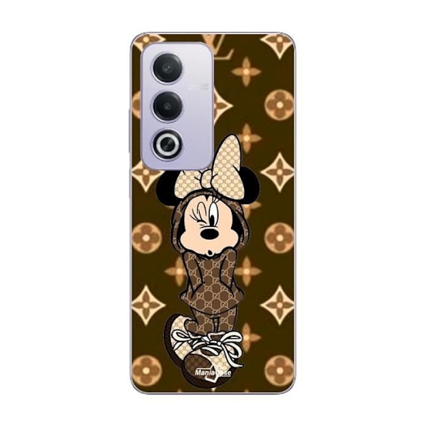 Coque - Maniacase - Oppo A80 - Minnie DISNEY - Mörkbrun - Rörlig kastanj