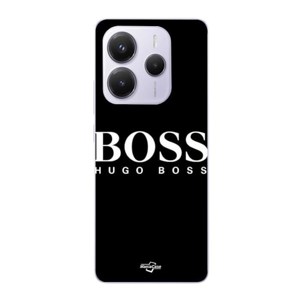 Coque - Boss Hugo - Xiaomi Redmi Note 14 5G - Suddig - Svart - Daglig skydd