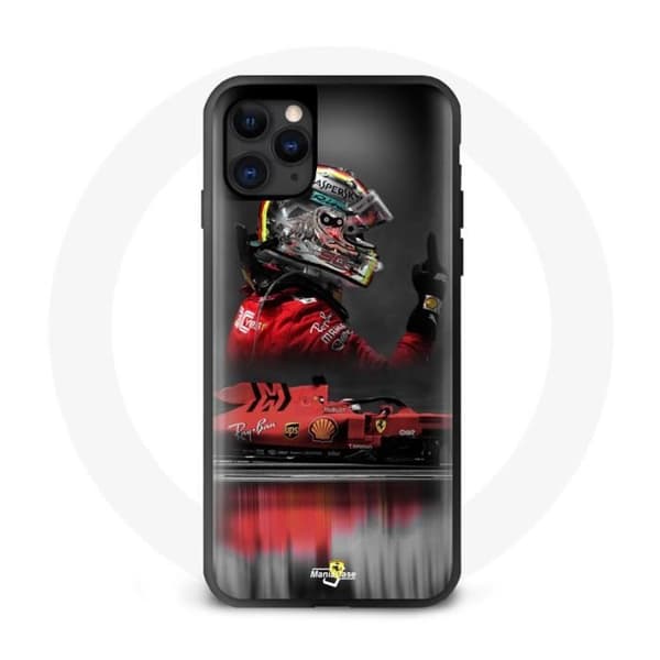 Coque Formula 1 Punainen Sebastian Vettel iPhone 12 Pro Max