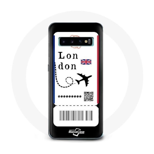 Coque för Samsung Galaxy S10 Edge Flygbiljett London