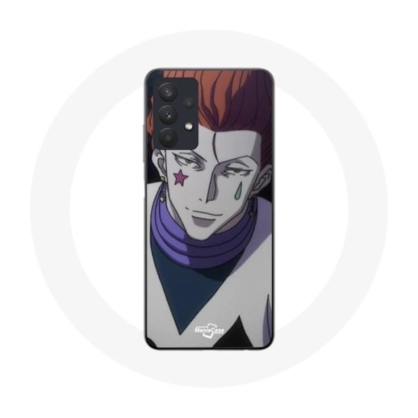 Coque Maniacase för Samsung Galaxy A32 5G Hunter X Hunter Anime Hisoka Morow svart