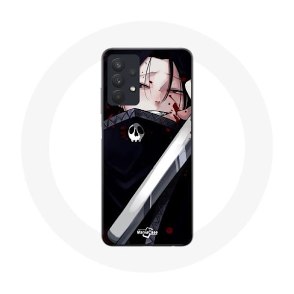 Coque - Maniacase - Samsung Galaxy A32 5G - Anime Hunter x Hunter - Svart - Mjuk svart
