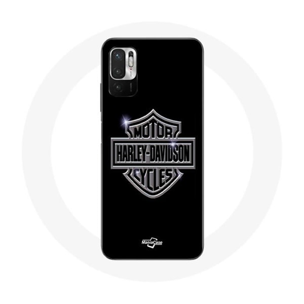 Skyddsfodral för Xiaomi Redmi Note 10T 5G - Harley Davidson - Flexibelt - Svart - Skydd - Unisex
