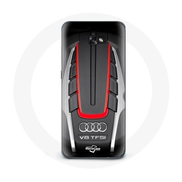 Coque för Samsung Galaxy A5 Audi S8 Röd logotyp