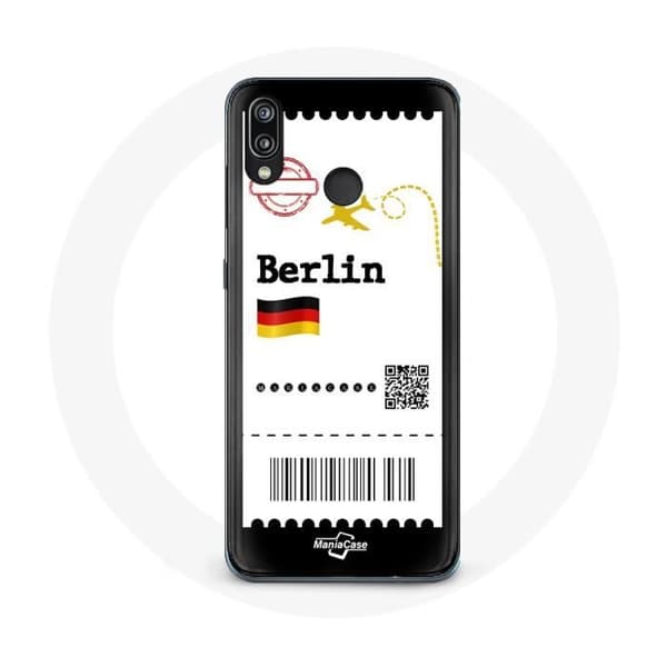 Cover til Huawei P20 Lite Flybillet Berlin