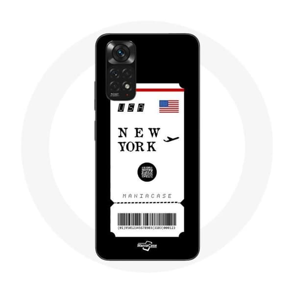 Cover til Xiaomi Redmi Note 11S Flybillet New York
