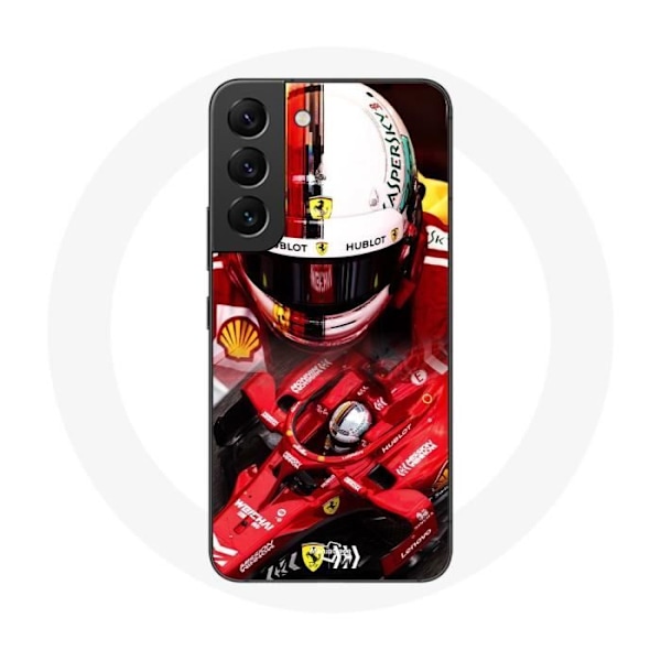 Coque för Samsung Galaxy S22 Formel 1 Sebastian Vettel F1 Röd