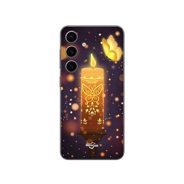 Mobilskal - Maniacase - Samsung Galaxy S24 Plus - Flexibel - Silikon - Disney Charm Svart